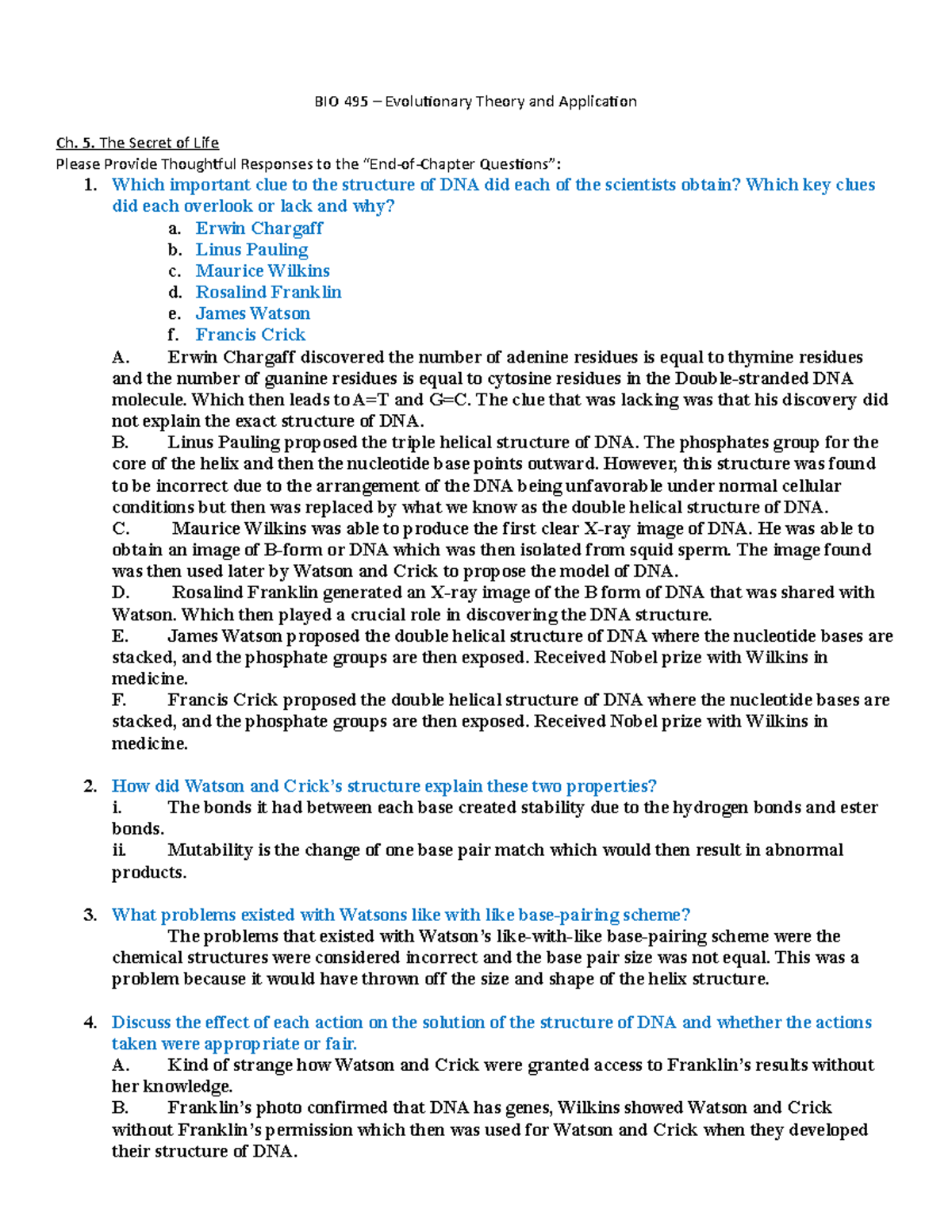 chapter 5 end of chapter case study