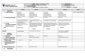 DLL Mapeh-5 Q4 W5-final - GRADES 1 to 12 DAILY LESSON LOG School ...