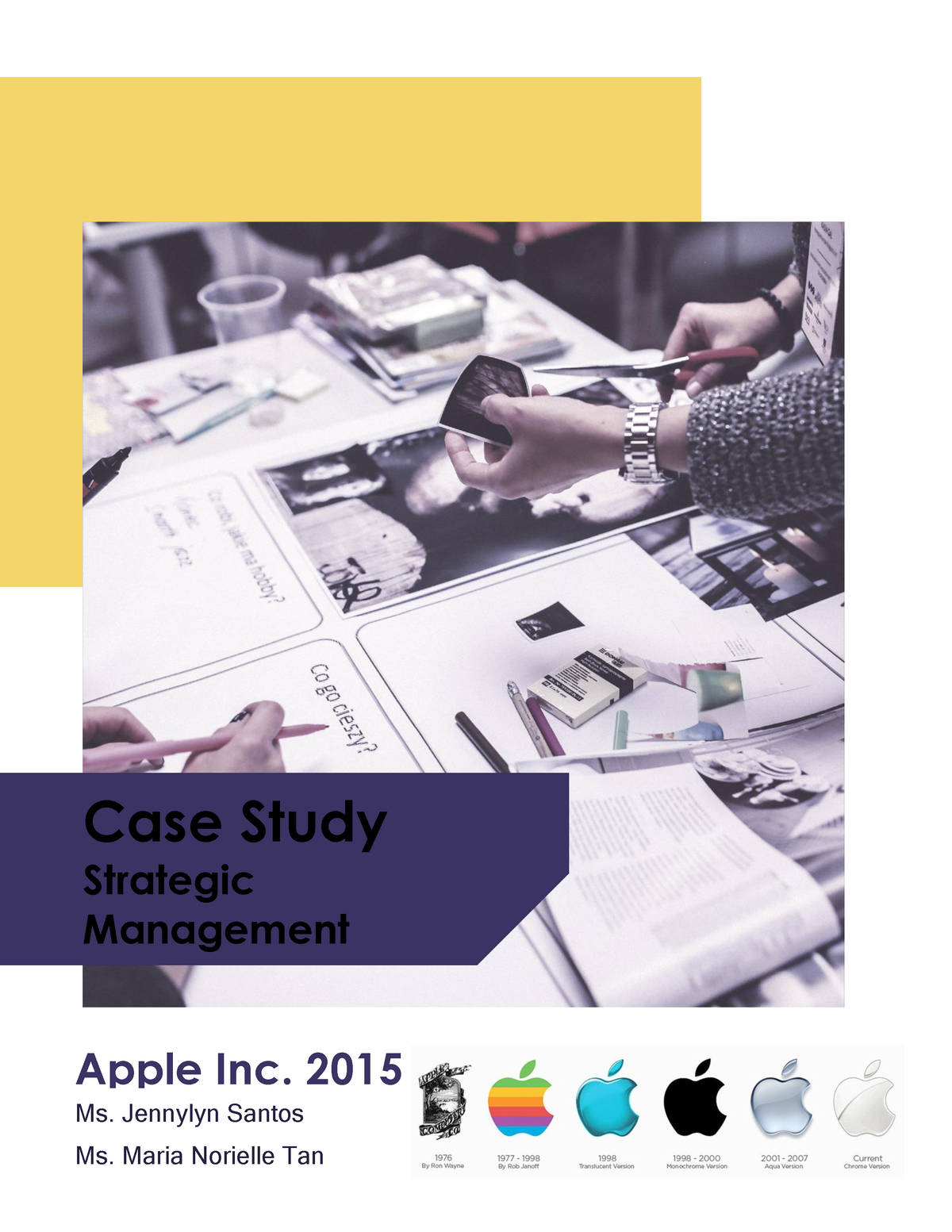 apple inc 2015 case study strategic management
