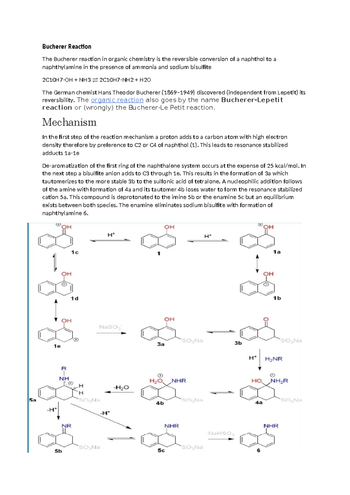 Buchrer Reaction Mechanism Rosenmund Reduction Mechanism Grunwald ...