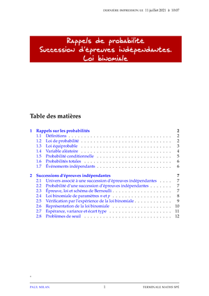 Cours Logique Combinatoire Et Séquentielle - Polycopi ́e De Cours UEF 2 ...