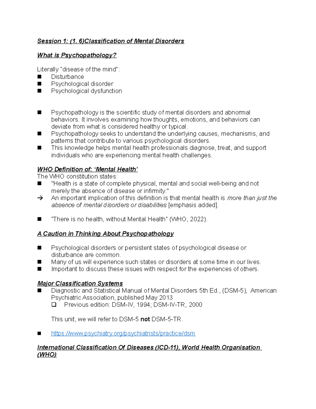 clinical-psychology-session-1-2-session-1-1-6-classification-of