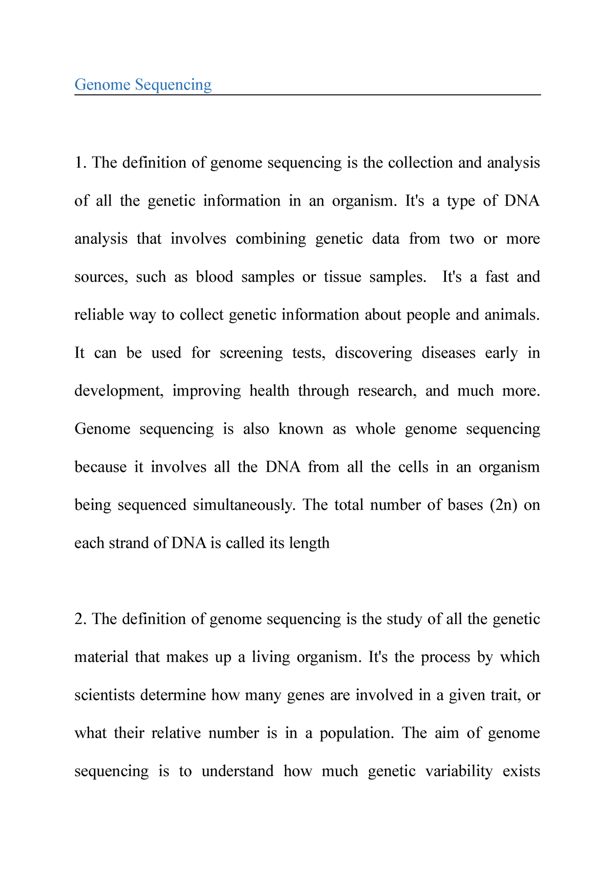 genome-sequencing-class-fun-genome-sequencing-the-definition-of