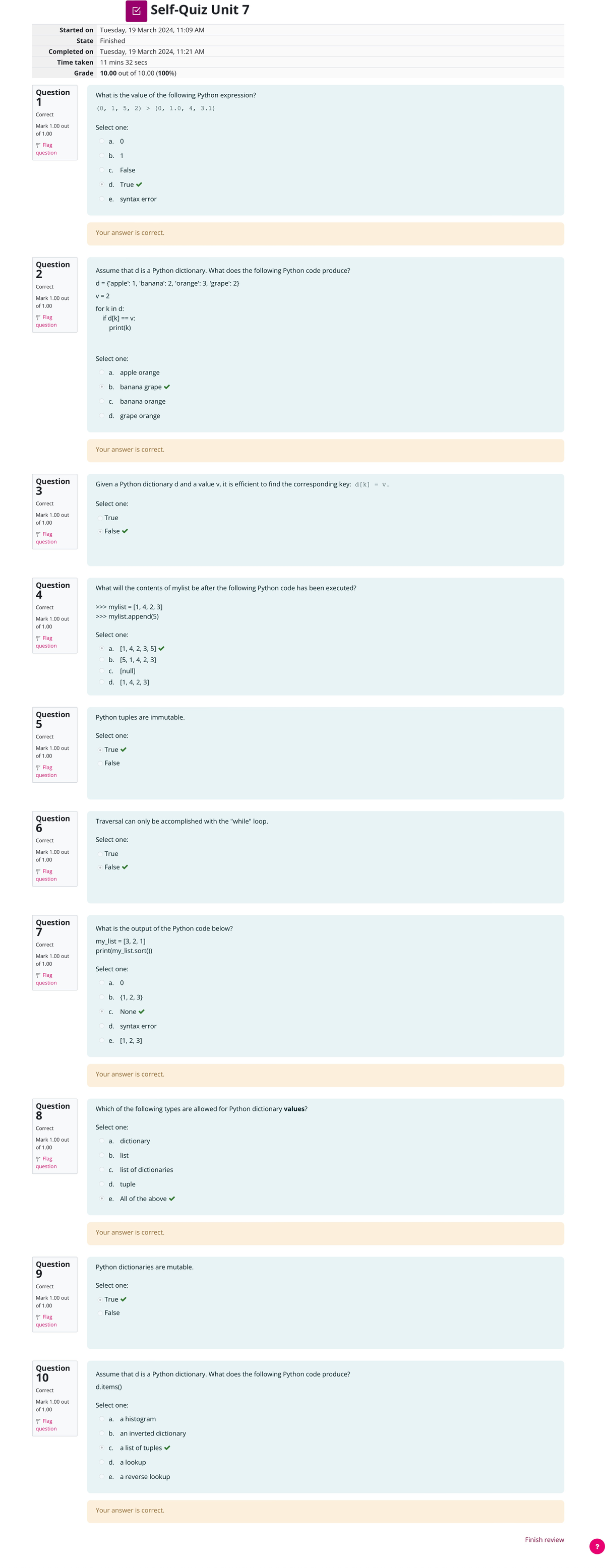 programming assignment unit 7 cs1101