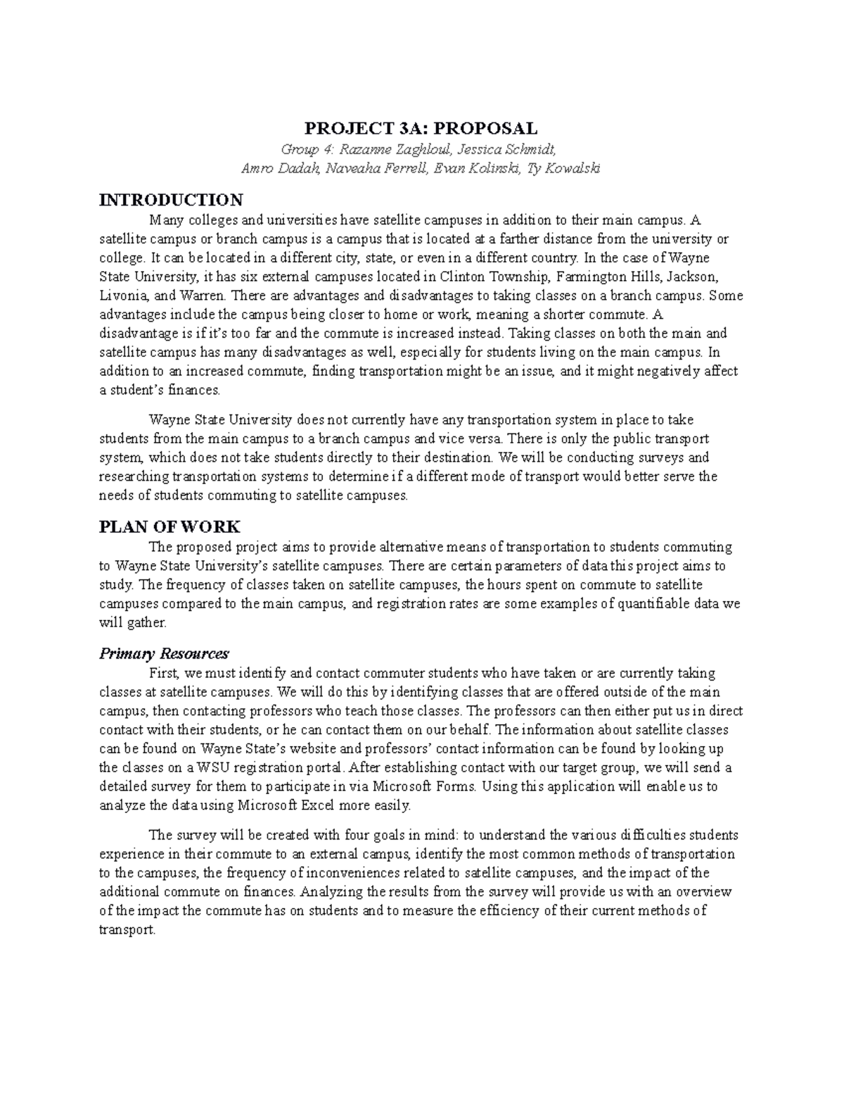 Project 3A - Proposal (final ver) - PROJECT 3A: PROPOSAL Group 4 ...
