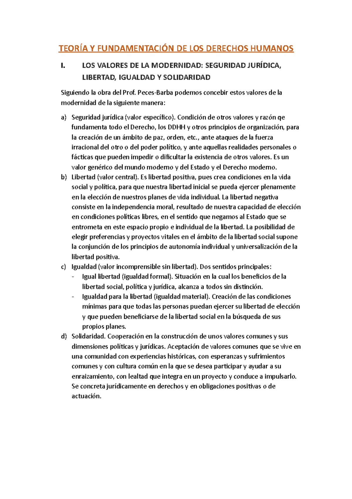 Teoria Y Fundamentacion DE LOS DDHH - TEORÍA Y FUNDAMENTACIÓN DE LOS ...