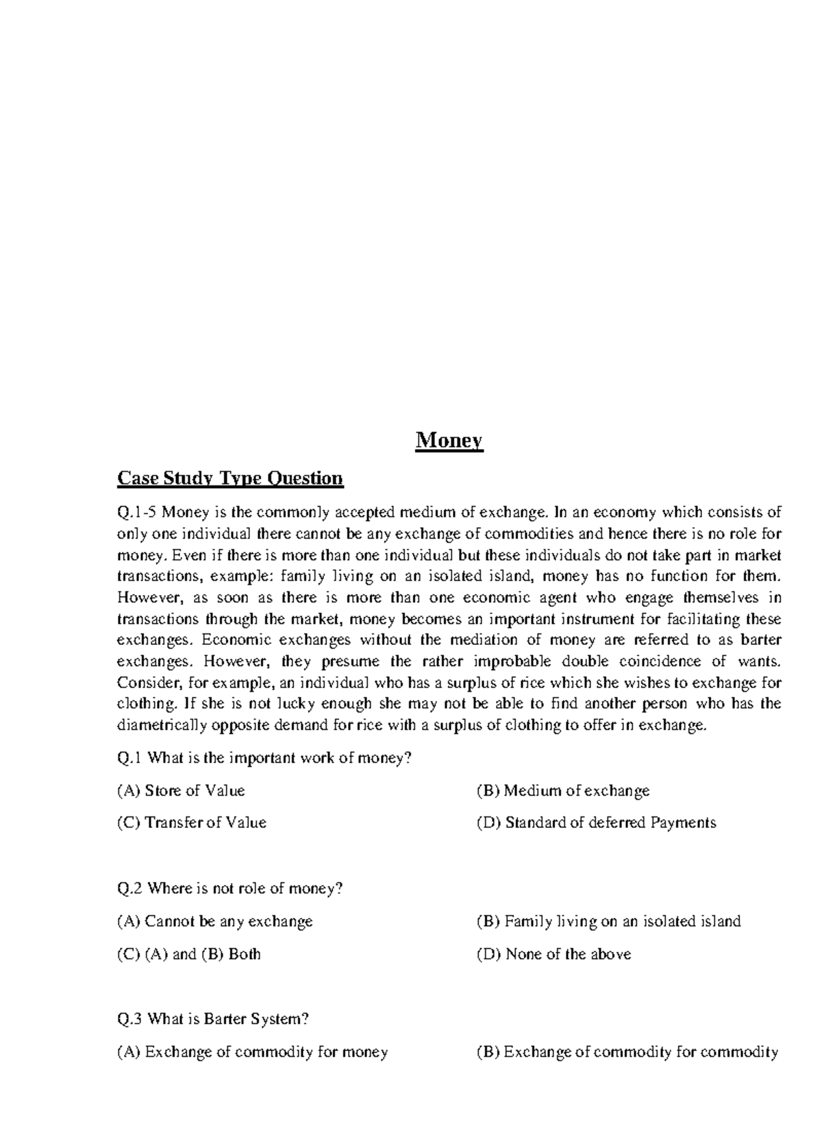 Money AND Banking very imp Central Bank and its functions (Reserve