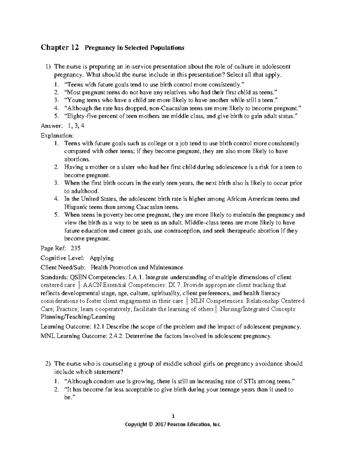 0134142357 ch12 TB - These are practice questions - 1 Chapter 12 ...
