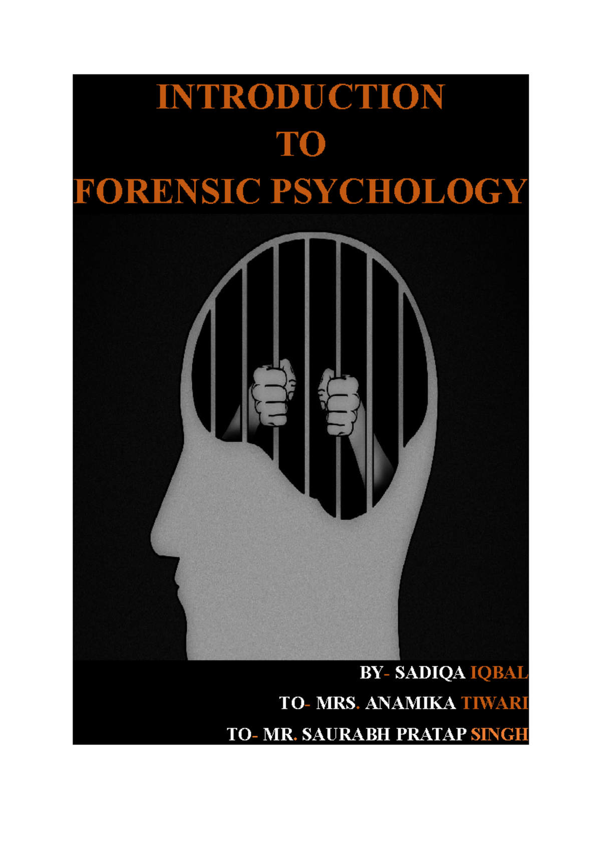 Forensic Psychology Book By Sadiqa Iqbal - INTRODUCTION TO FORENSIC ...