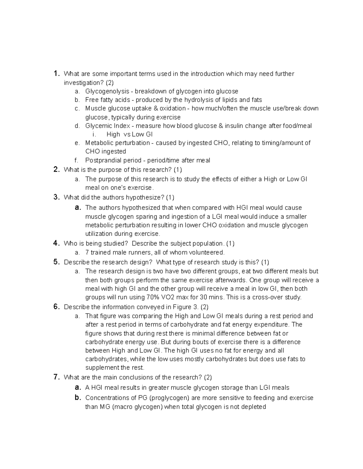 GI Tract Questions - 1. What are some important terms used in the ...