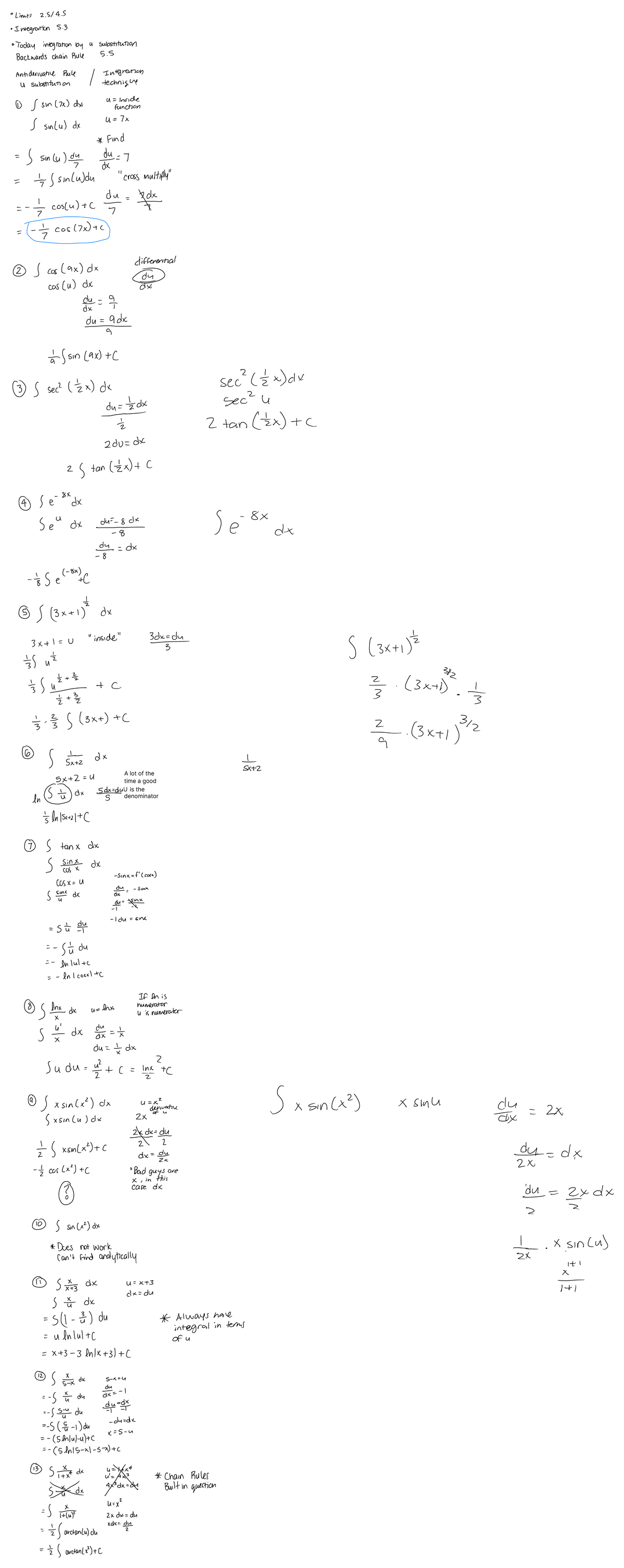 Ams 151 lecture 3-28 - Lim it s 2. 5 / 4. 5 Integr at io n 5. 3 T o day ...