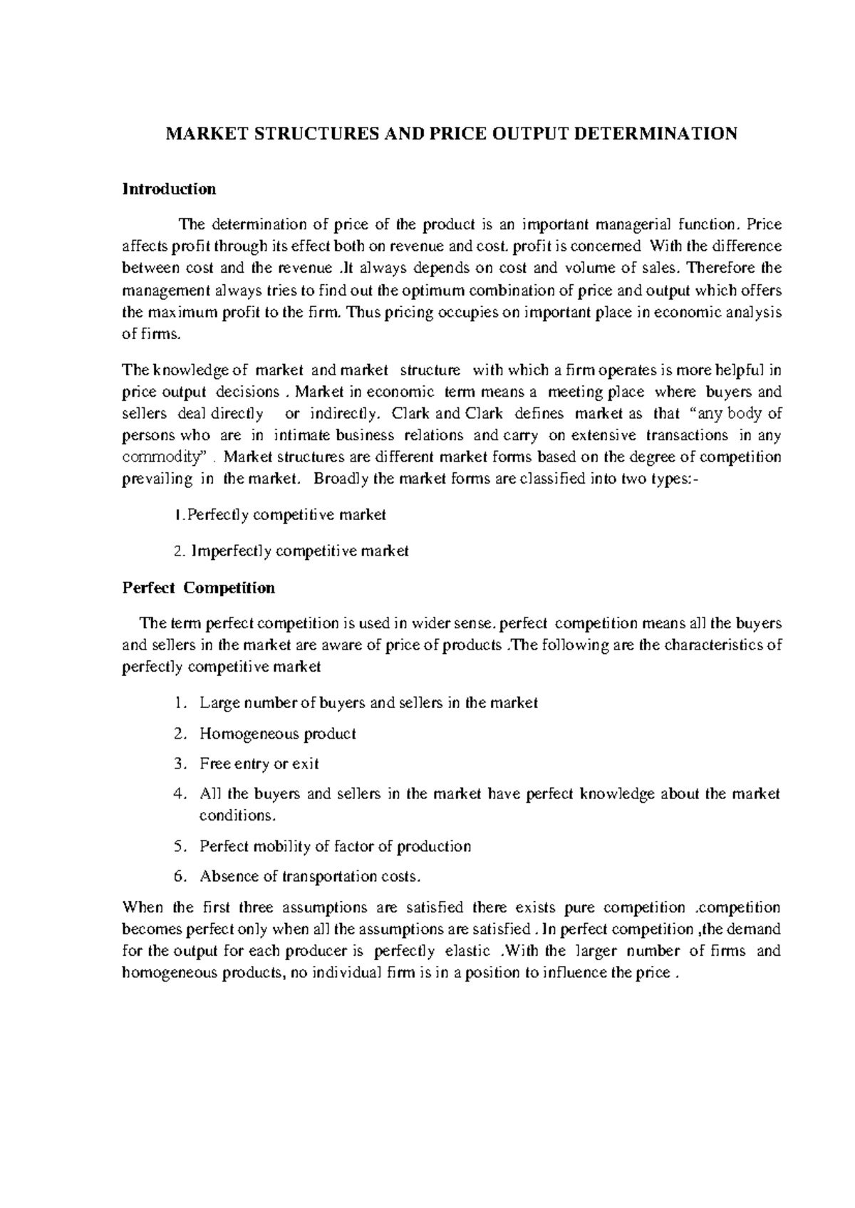 CALICUT UNIVERSITY STUDY MATERIAL SEMESTER 1 MANAGERIAL ECONOMICS