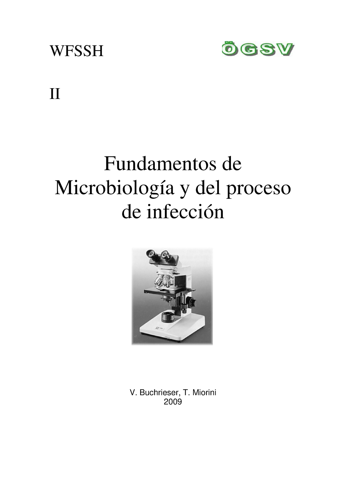 Micro Basica Conceptos Wfssh Ii Fundamentos De Microbiolog A Y Del