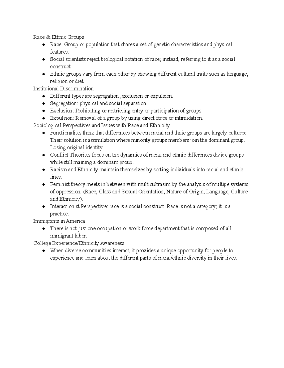 Chapter 3 - Psychological Science - Race & Ethnic Groups Race: Group or ...