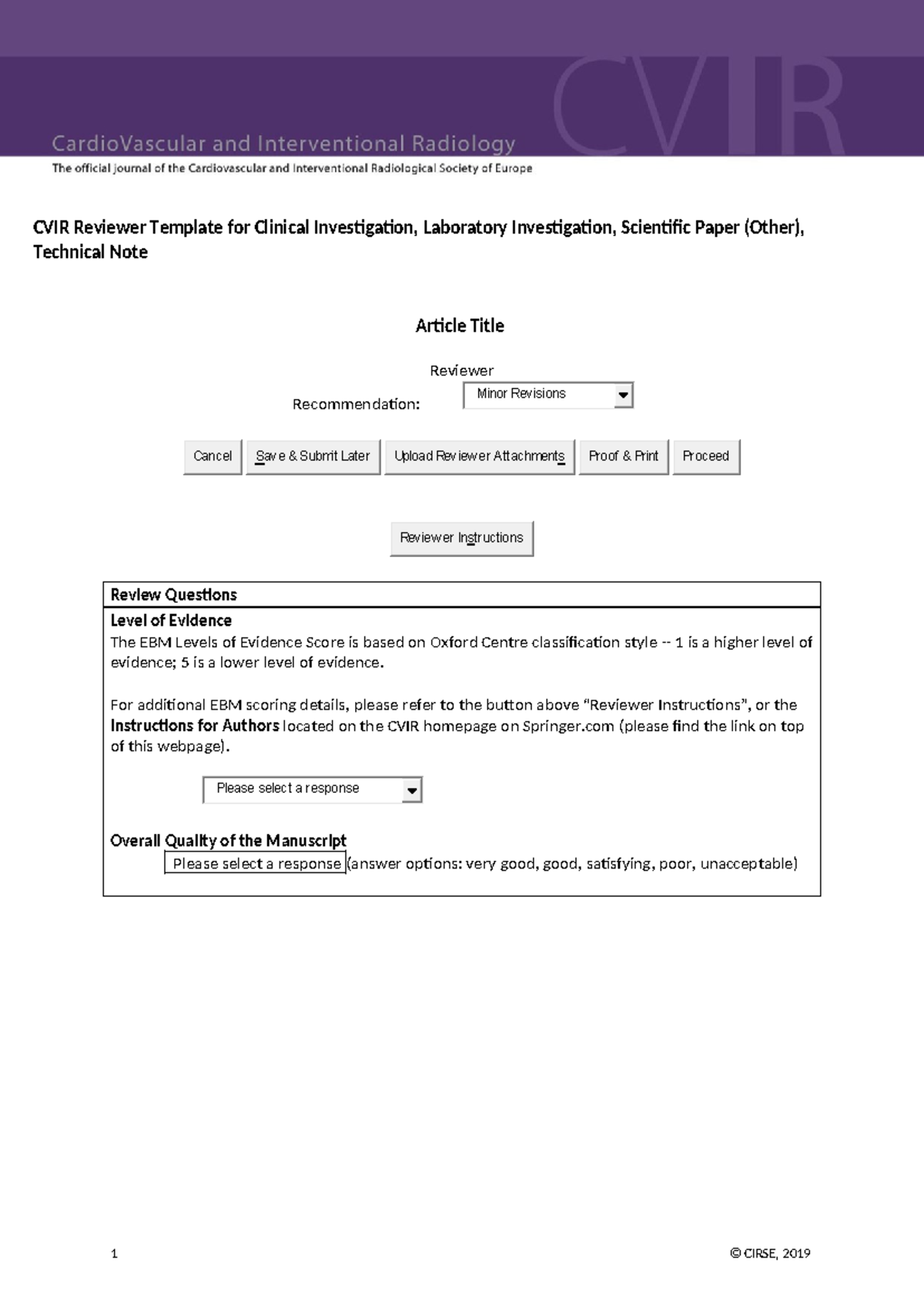 1 CVIR Reviewer Template - For additional EBM scoring details, please ...