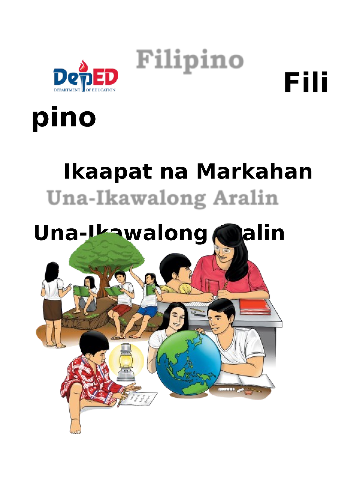 Q4-ADM-Filipino 9 2021-2022 - 9 Fili Pino Ikaapat Na Markahan Una ...