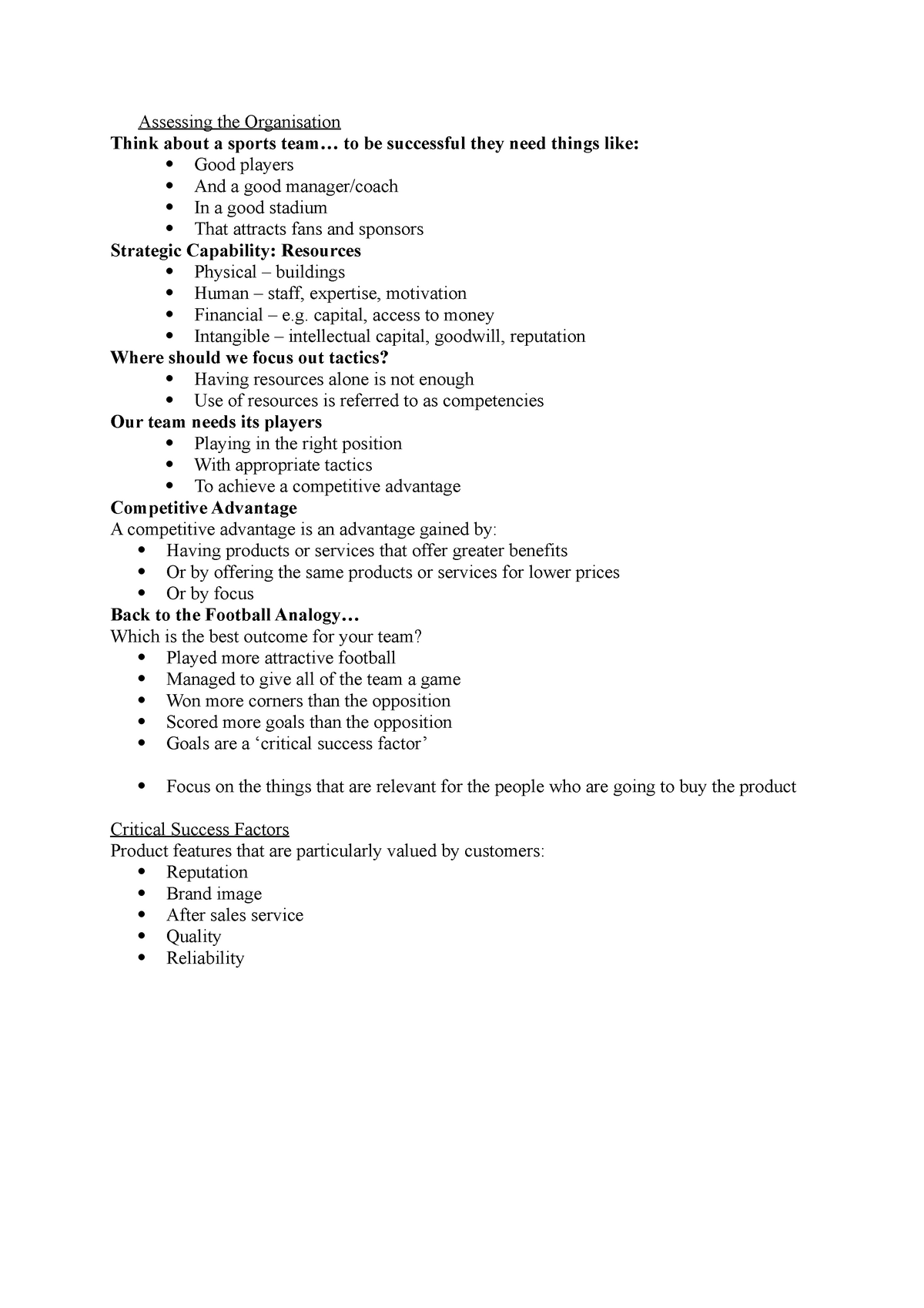 assessing-the-organisation-assessing-the-organisation-think-about-a