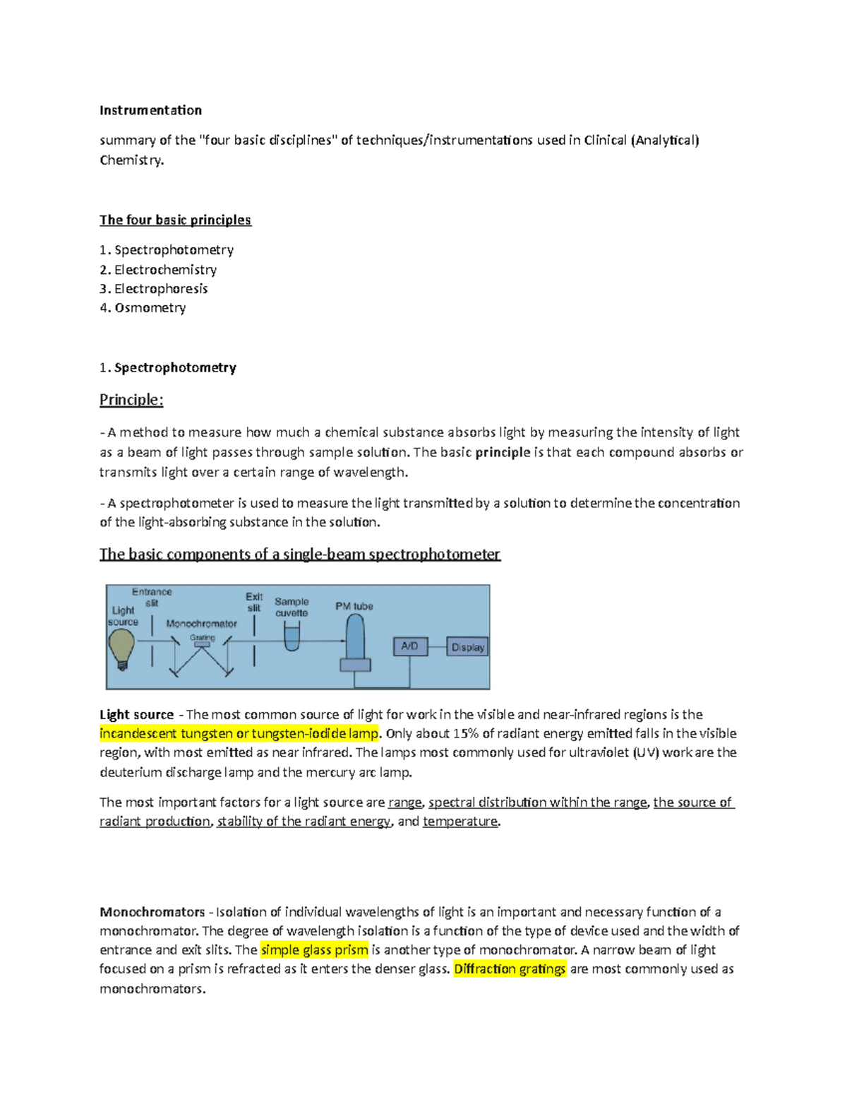 Instrumentation - Different Instruments Present In The Laboratory ...