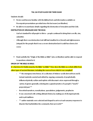 THL Notes 4 - The Origin of the Bible – The Temple and its Destruction ...