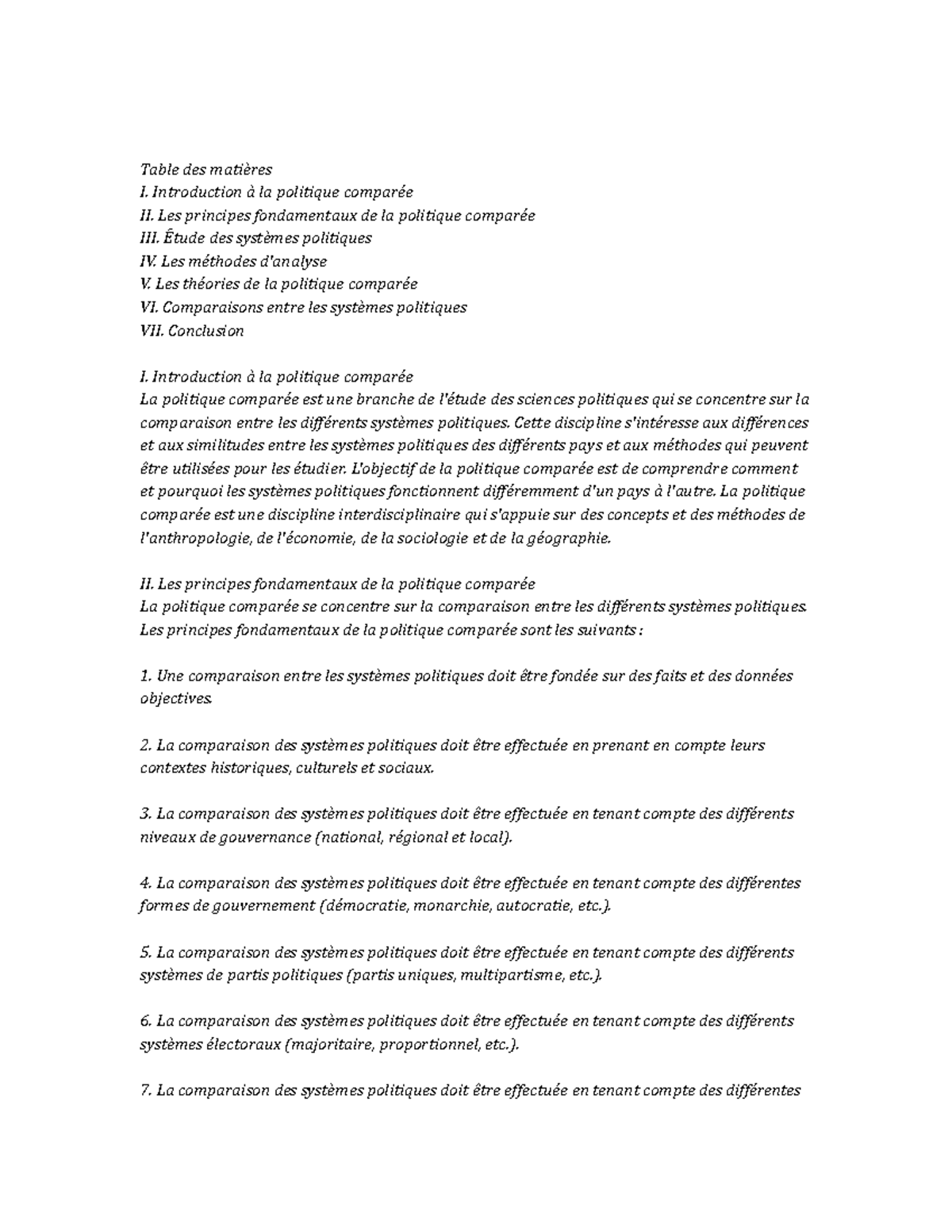 comparative-politics-table-des-mati-res-i-introduction-la