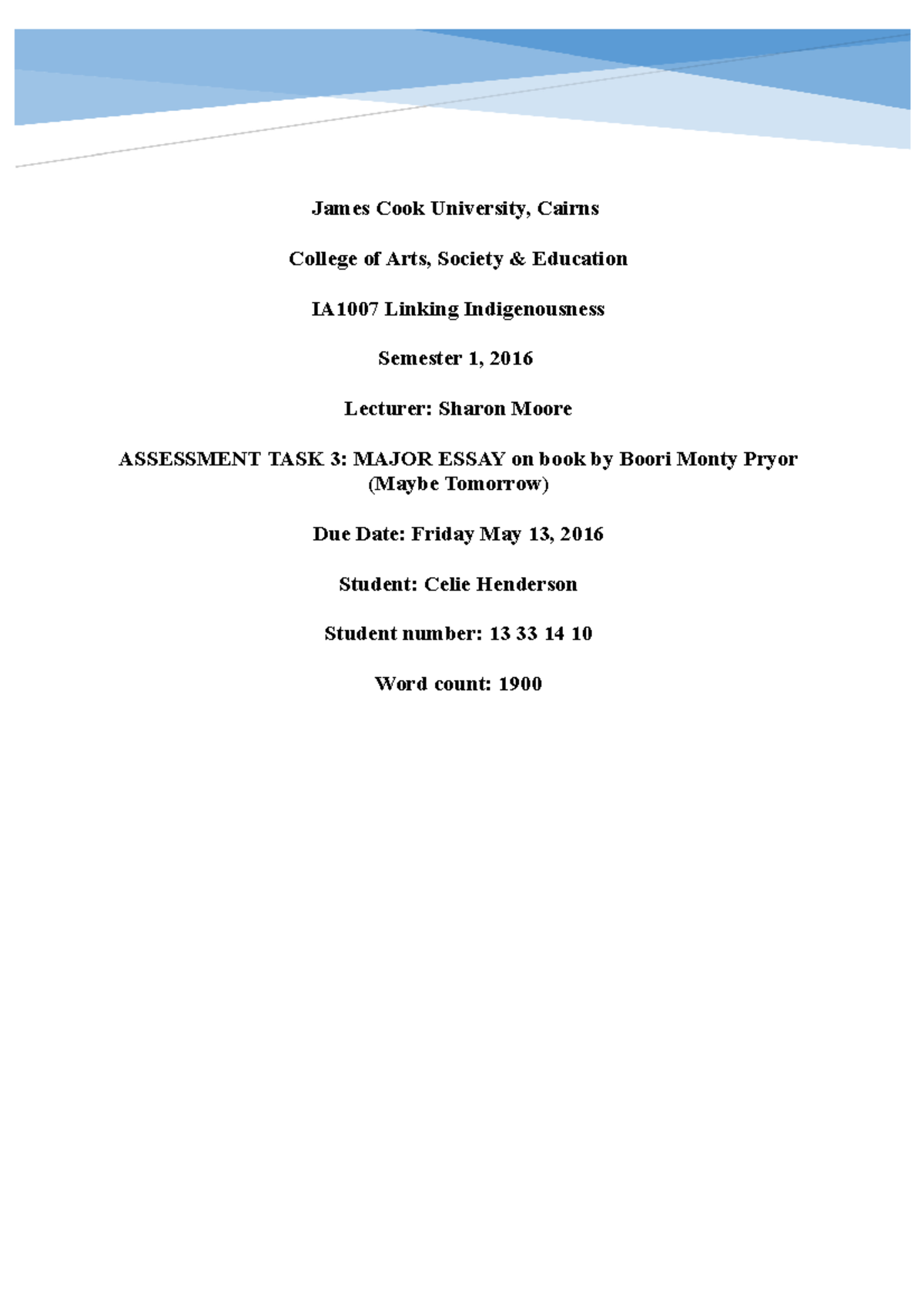 Maybe tomorrow essay 07 image