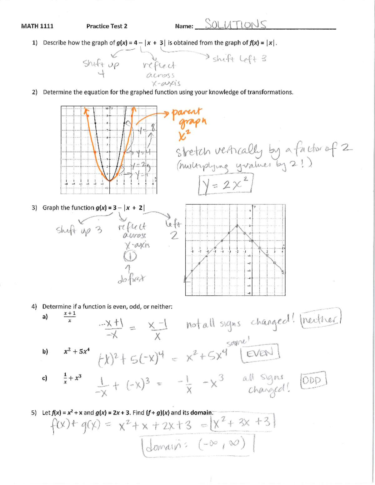 1111 - Study this and you will be successful in Math1111 with McInnis ...