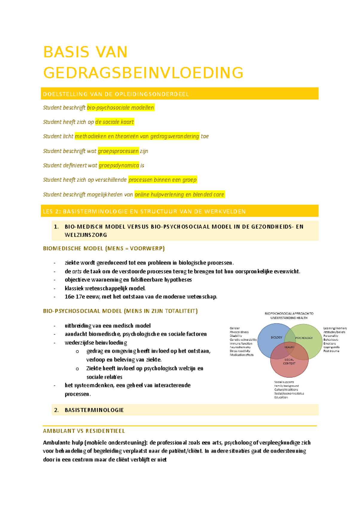 Basis Van Gedragsbeinvloeding - BASIS VAN GEDRAGSBEINVLOEDING ...