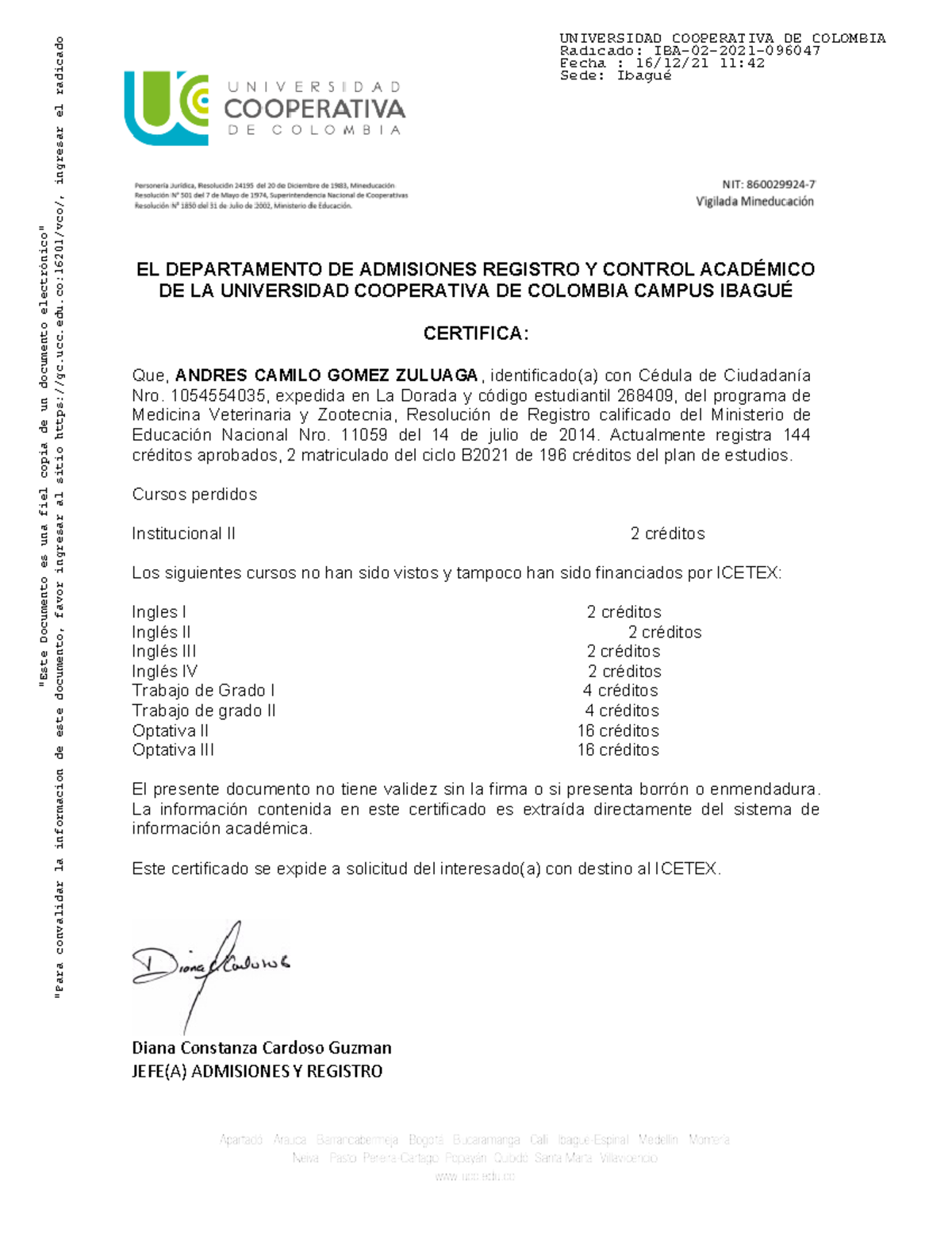 Certificado ucc merged odontogenesis, d euna manera visual. en un campo ...