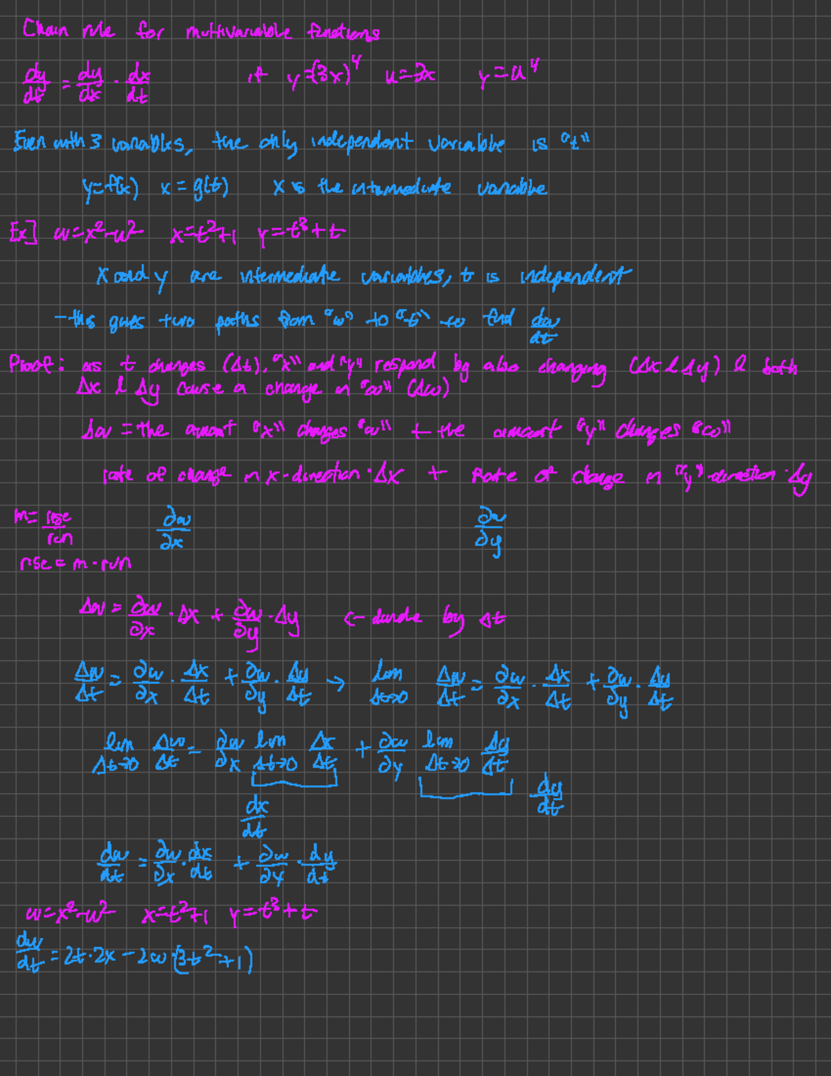 the-chain-rule-for-multi-variable-functions-chain-rule-for