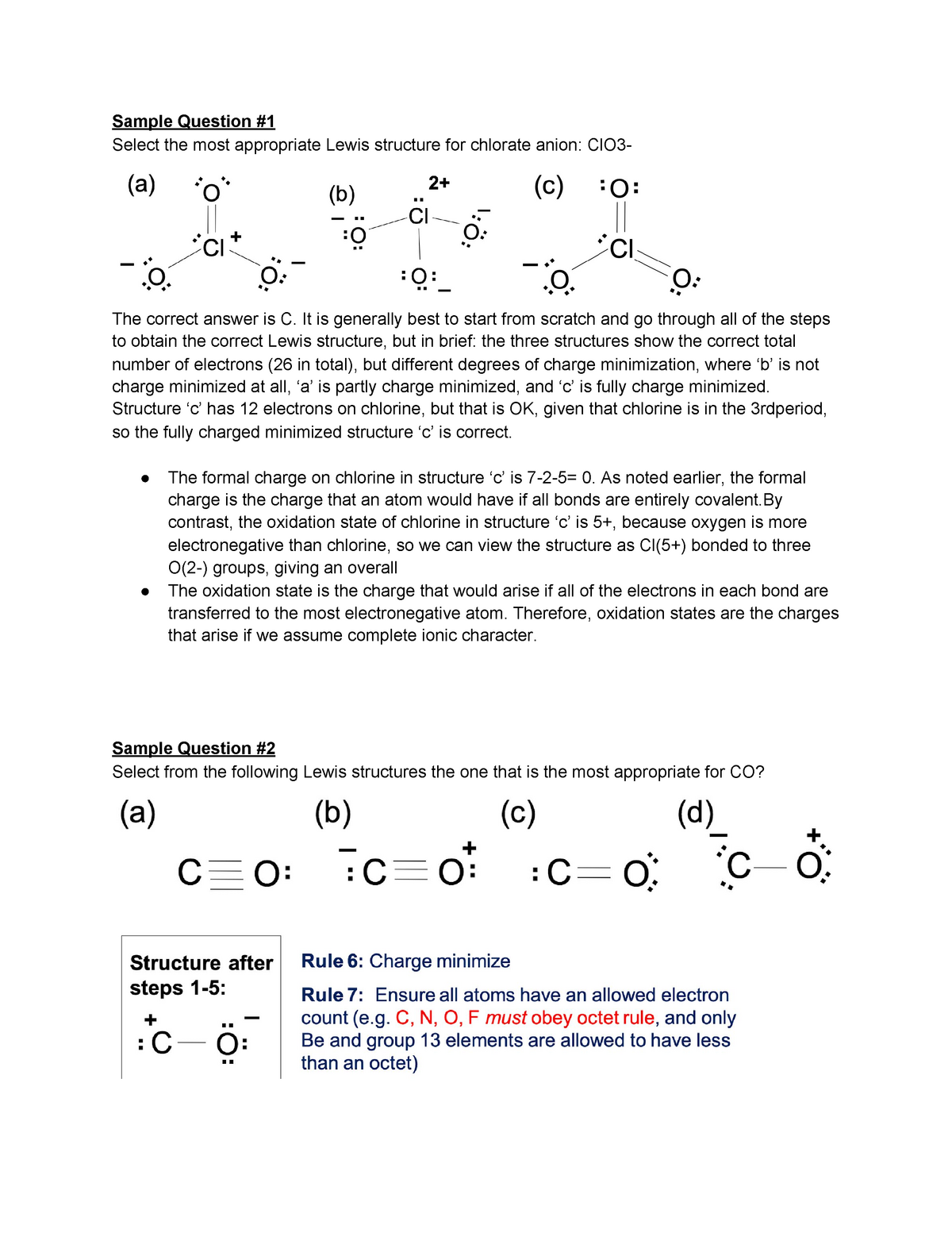 Clo3 Lewis Structure 