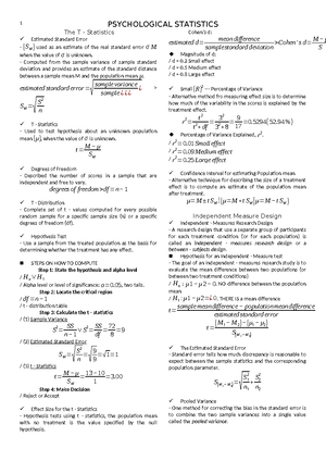 Introduction To Psychological Statistics Understanding Statistics Is Introduction To Psychological Statistics Understanding Statistics Is