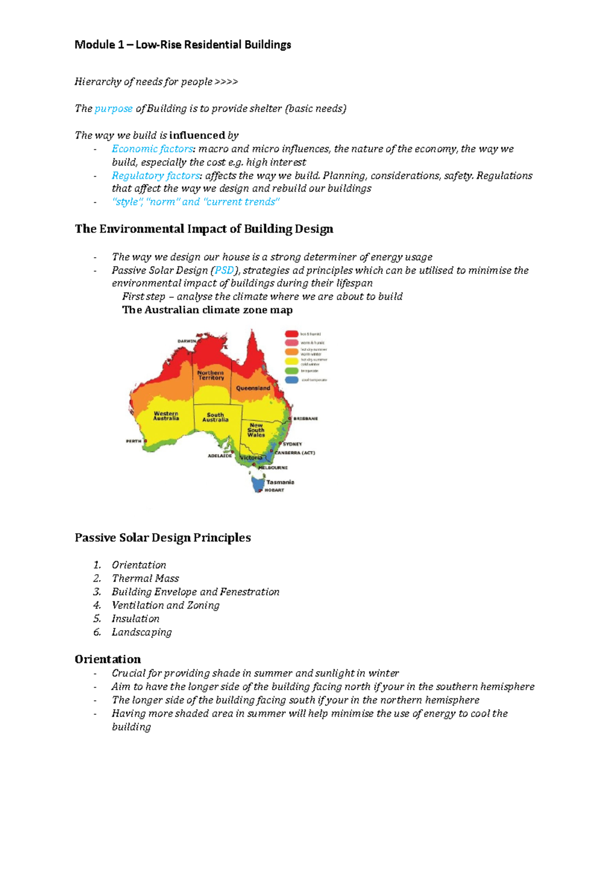 Module 1 - Low-Rise Residential Buildings - Module 1 – Low-Rise ...