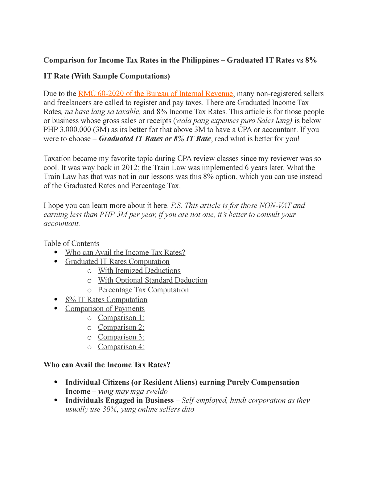 comparison-for-income-tax-rates-in-the-philippines-comparison-for