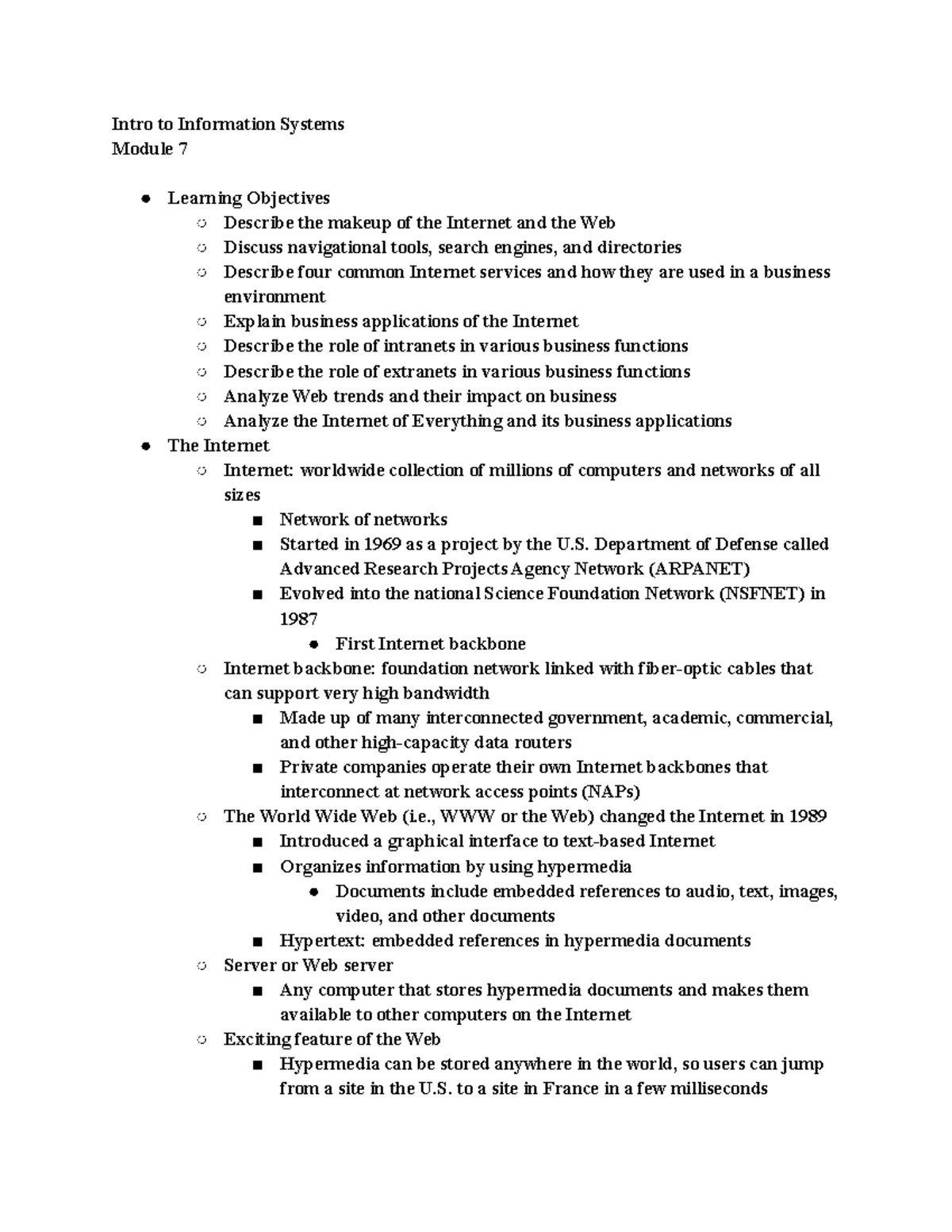 intro-to-information-systems-module-7-intro-to-information-systems