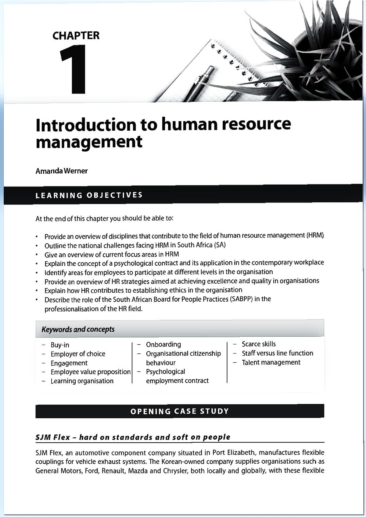 Chapter 1-introduction To HR Management - TOMM301 - Studocu