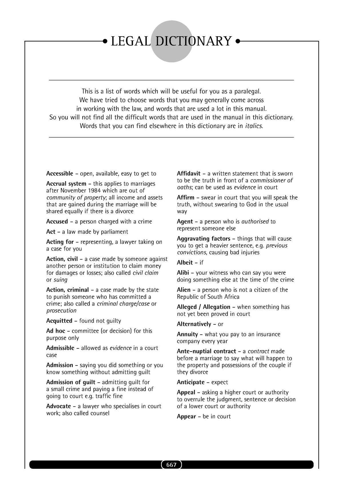 assignment legal definitions