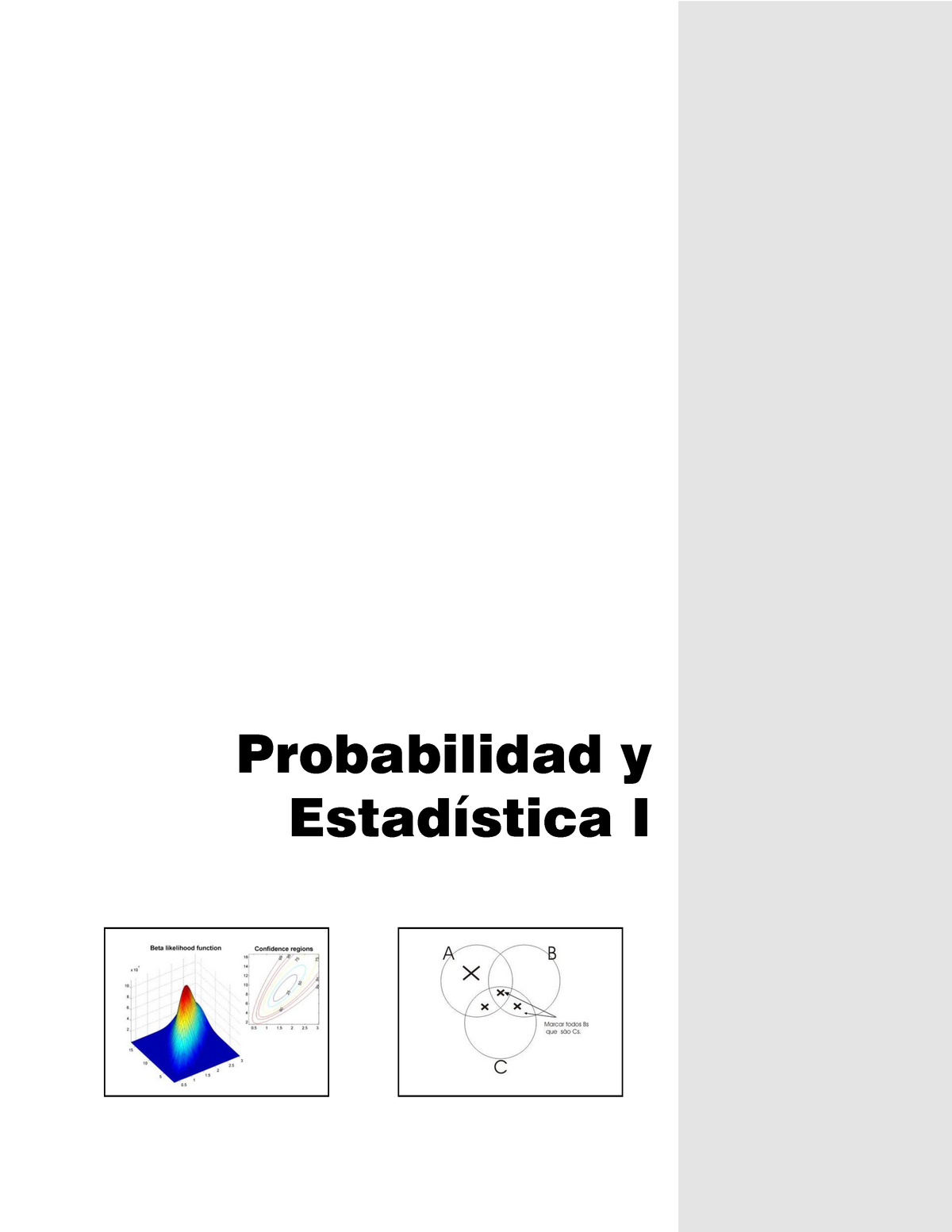 Probabilidad Y Estadistica I - Probabilidad Y Estadística I Esta ...