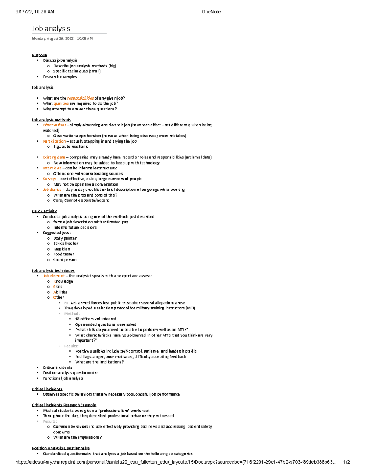 Psyc 391 - Ch3 - Chapter 3 Lecture Notes - 9/17/22, 10:28 AM OneNote ...