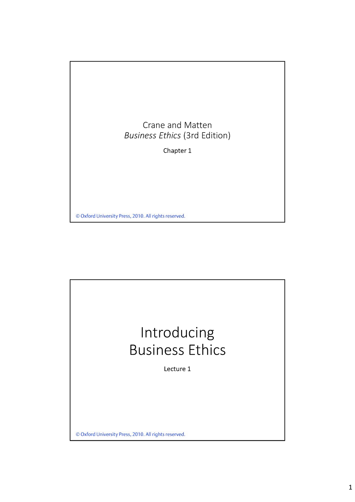 module-1-lecture-1-chapter-1-intro-business-ethics-crane-and-matten