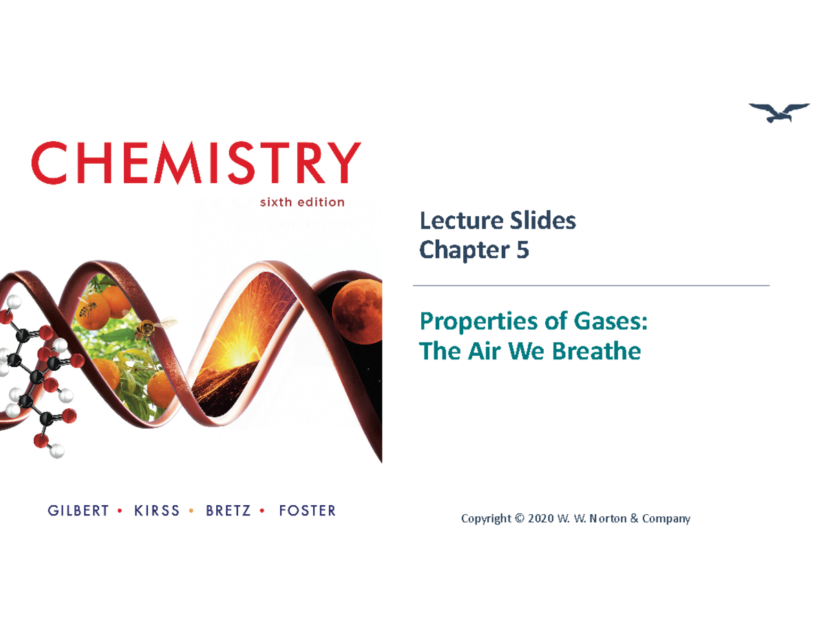 Ch05 Properties+of+Gases%2C+The+Air+We+Breathe - Lecture Slides Chapter ...