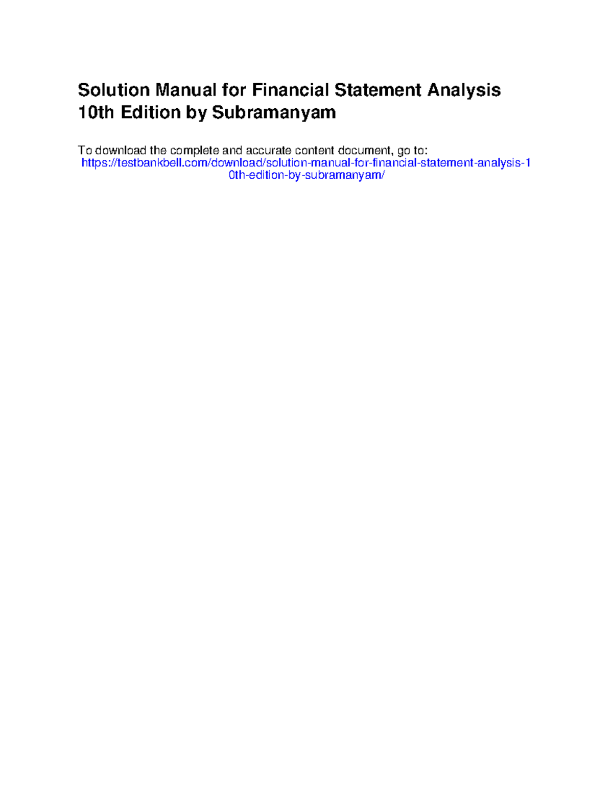 FINANCIAL STATEMENT ANALYSIS BY KR SUBRAMANYAM 11TH EDITION PDF visual data 5