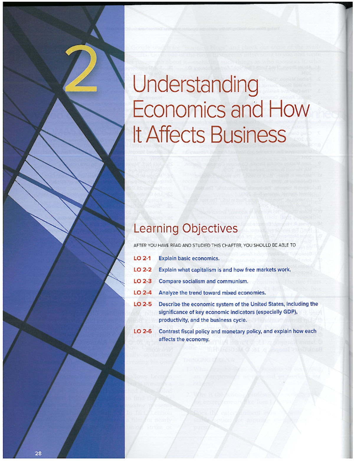 Chapter 2 - Reading materials - Introduction to Business - Studocu