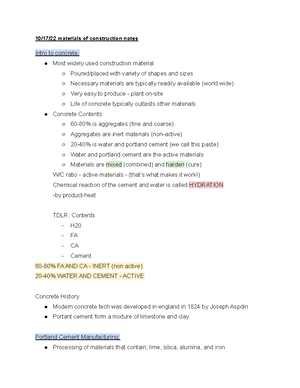 9 1 22 LAB materials of construction - Materials of Construction LAB 9 ...
