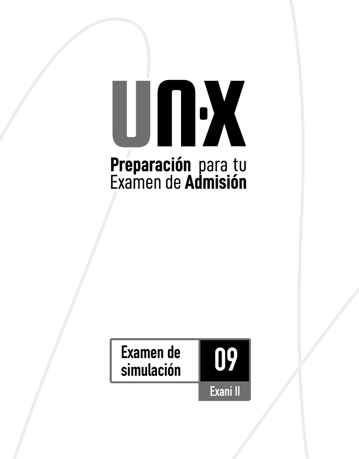 GUIA Matematicas Exani II - Examen De Simulación 09 Exani II 3 2 ...