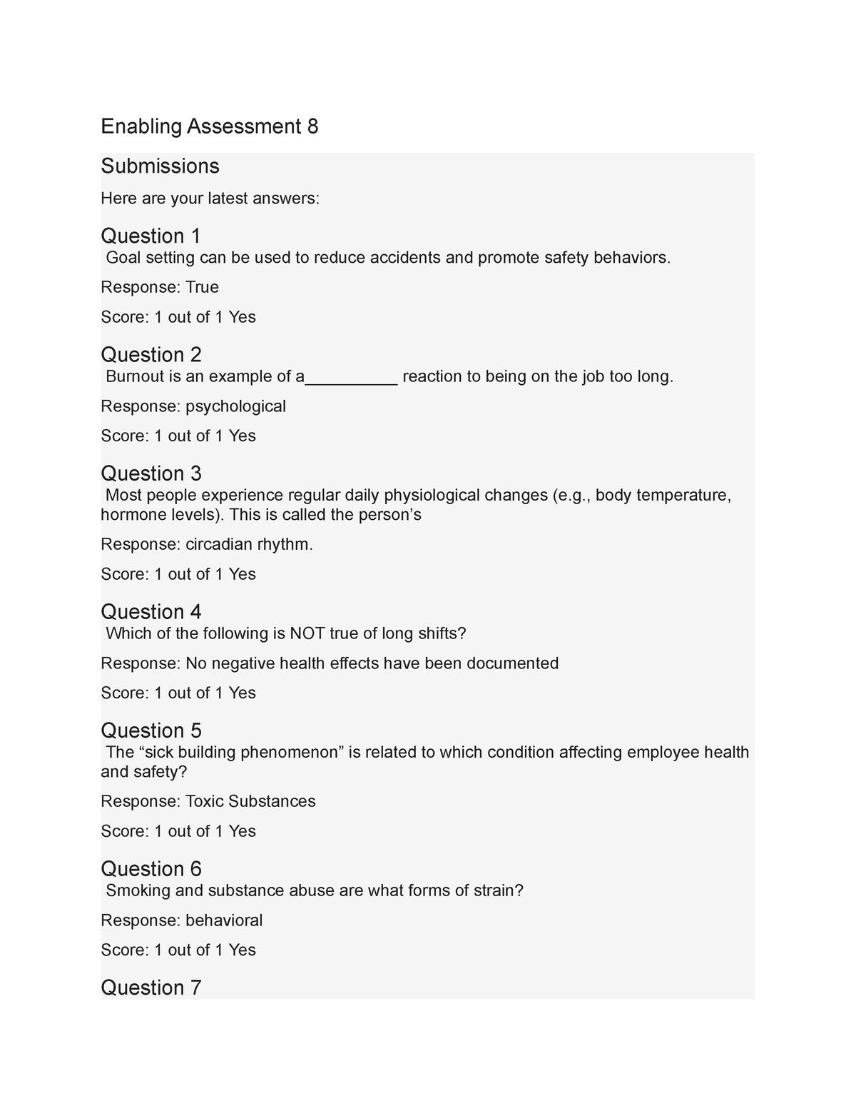 Enabling Assessment 8 - quiz - Enabling Assessment 8 Submissions Here ...