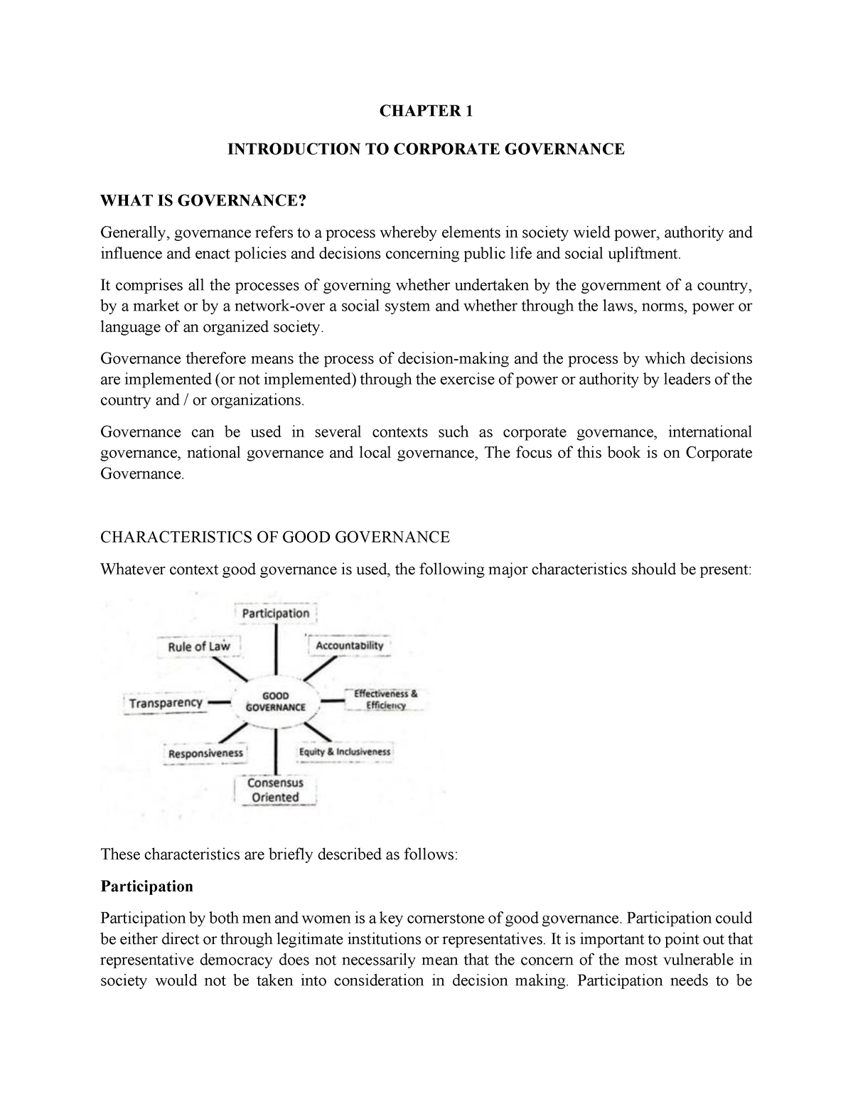 Chapter 1,2,5 And 6,7,8 - CHAPTER 1 INTRODUCTION TO CORPORATE ...