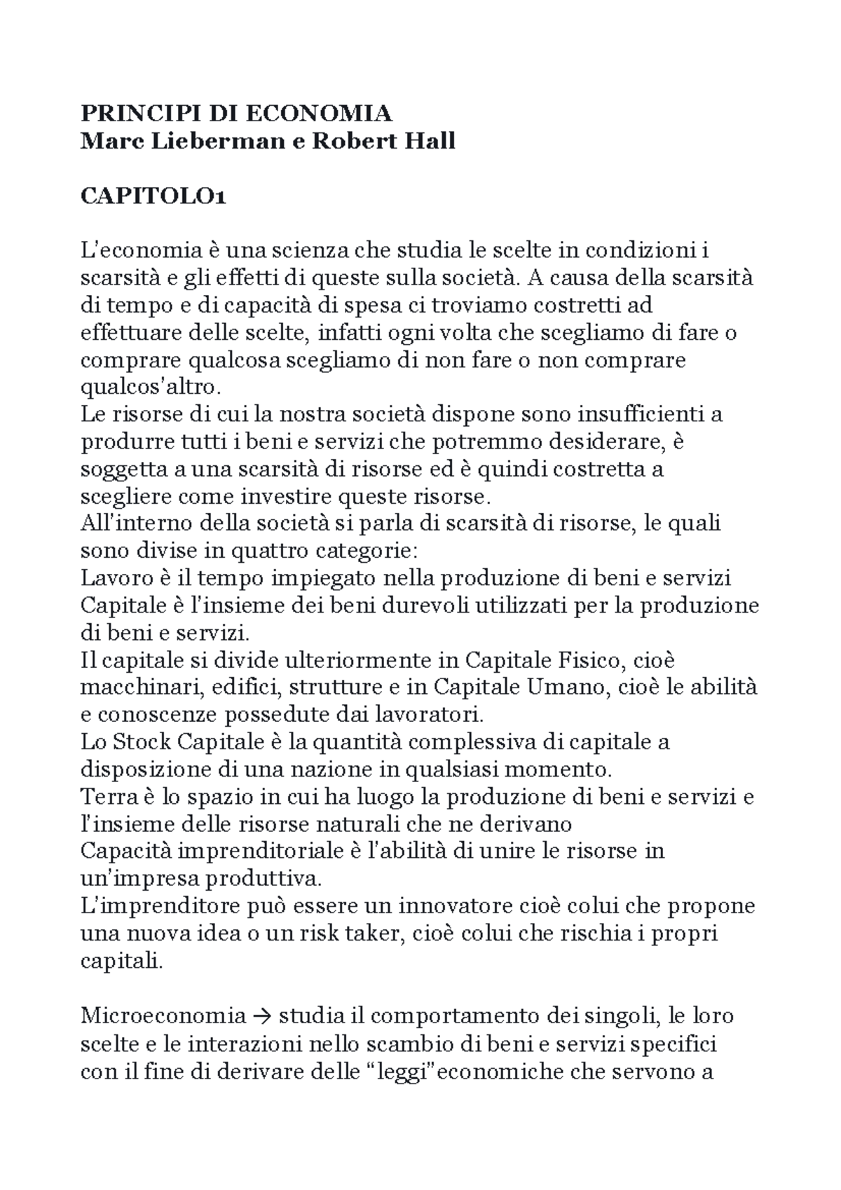 principi di economia politica pdf