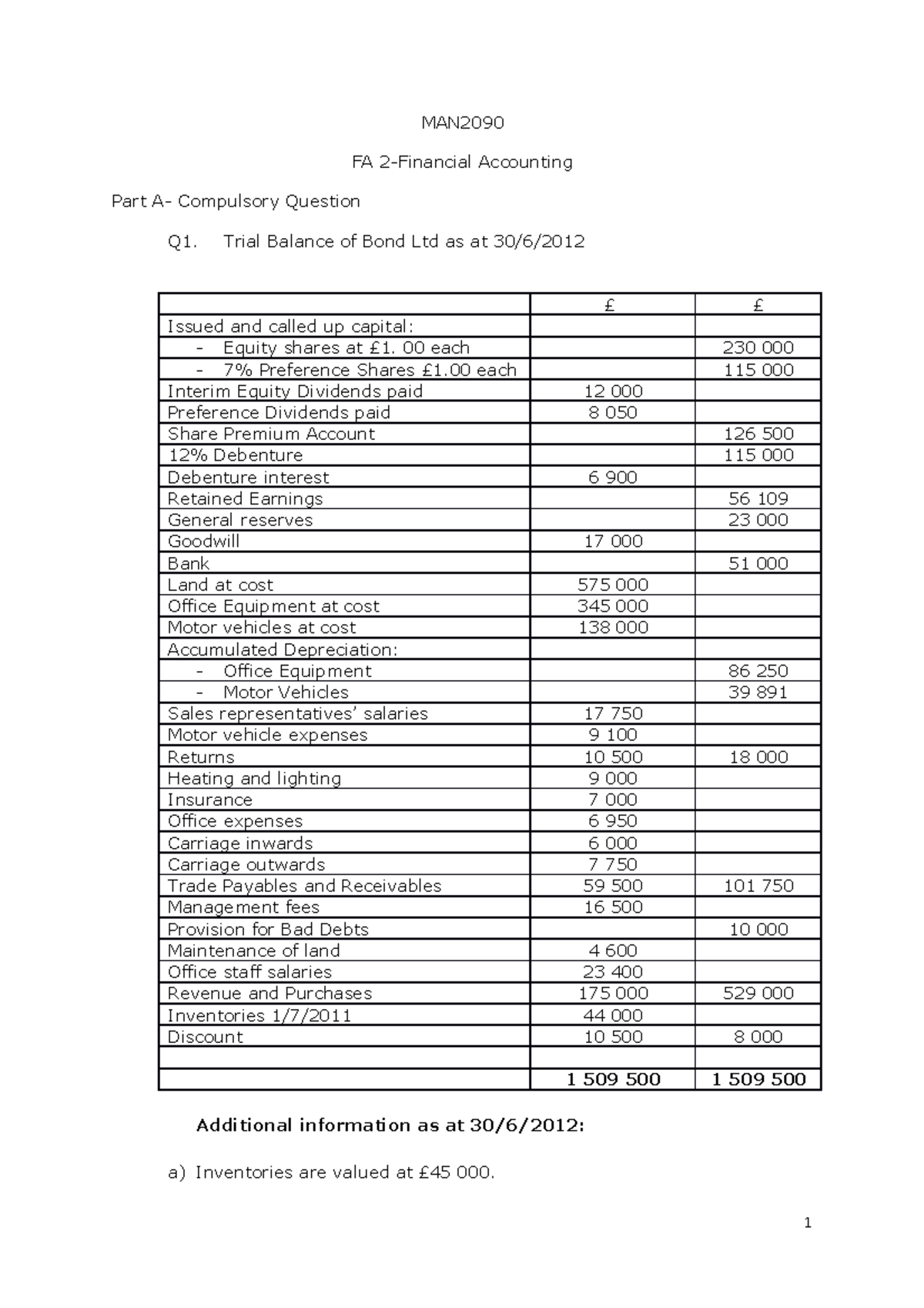 EXAM 2017, questions and answers - FA 2-Financial Accounting ...