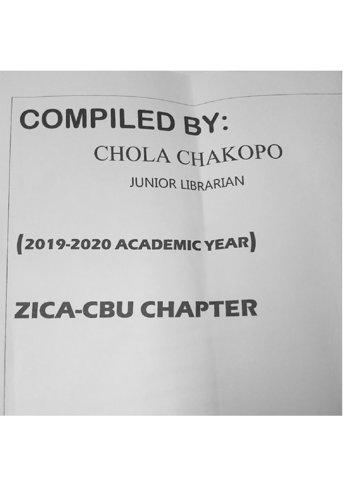 2018 sessional exams by ZICA CBU Cost Accounting Studocu