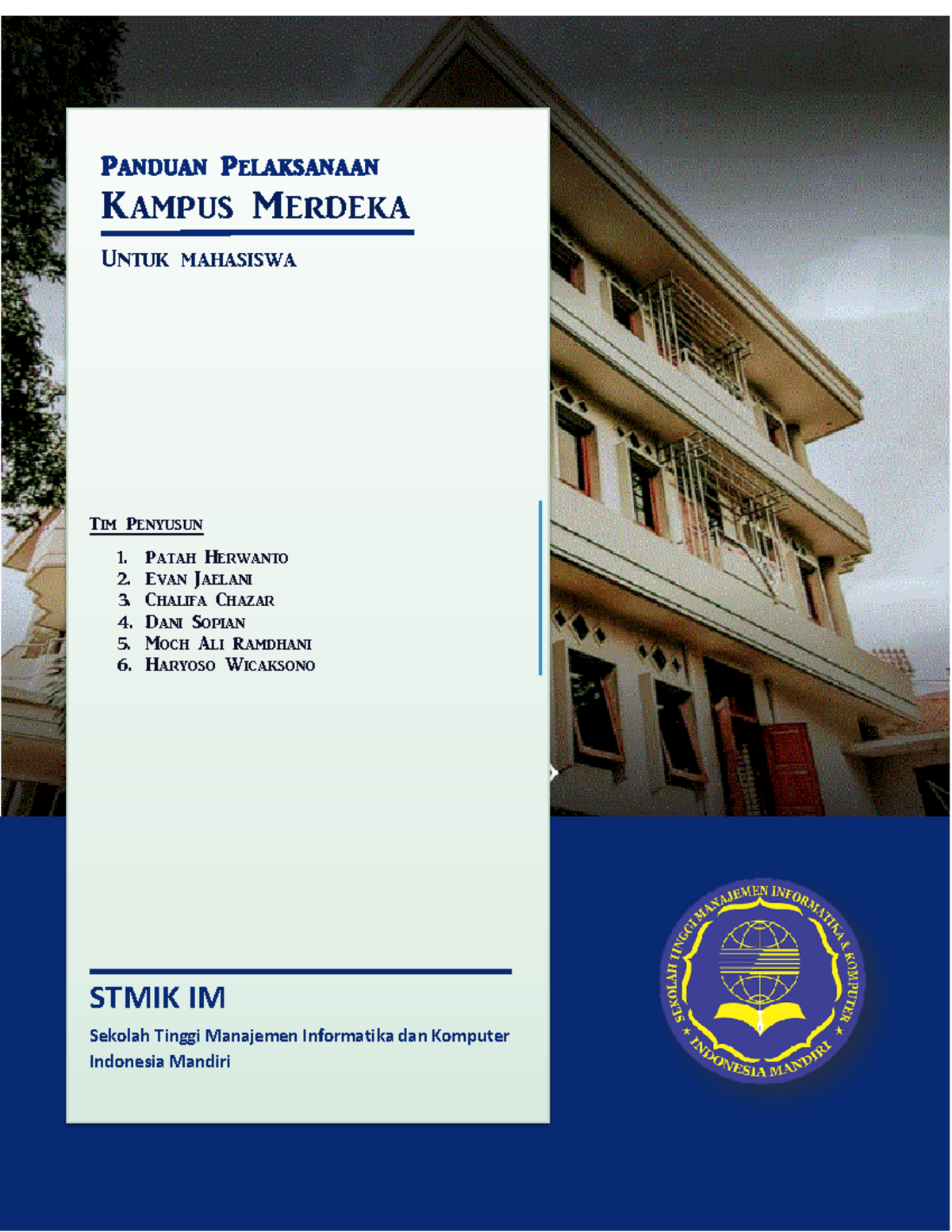 Stmik IM - Panduan Kampus Merdeka - STMIK IM Sekolah Tinggi Manajemen ...